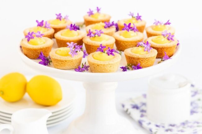 Lemon Curd Tartlets