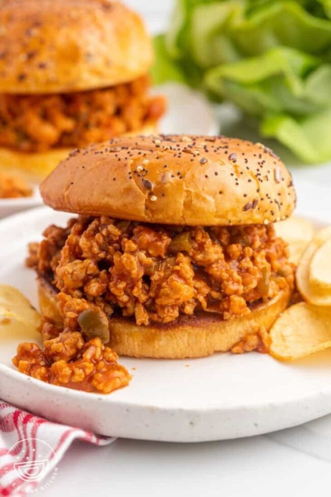 Chicken Sloppy Joes