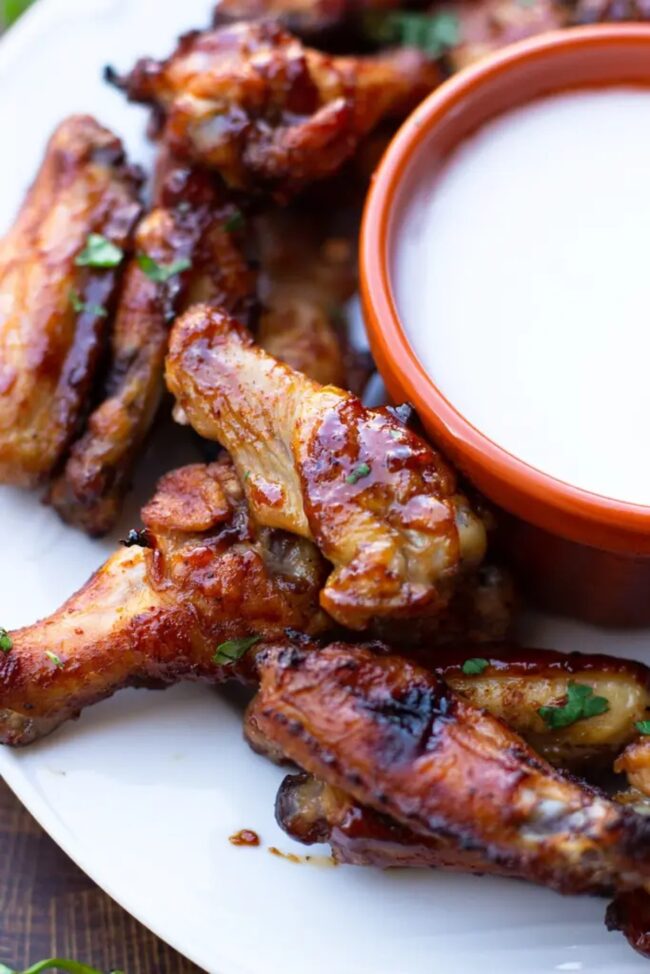 Smoky BBQ Chicken Wings