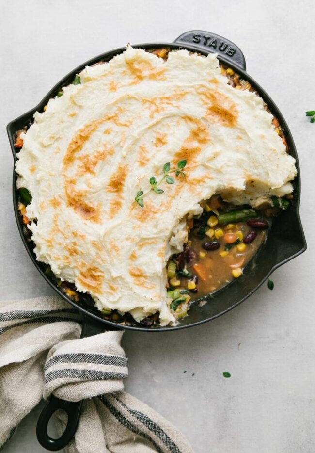 Kidney Bean Shepherds Pie