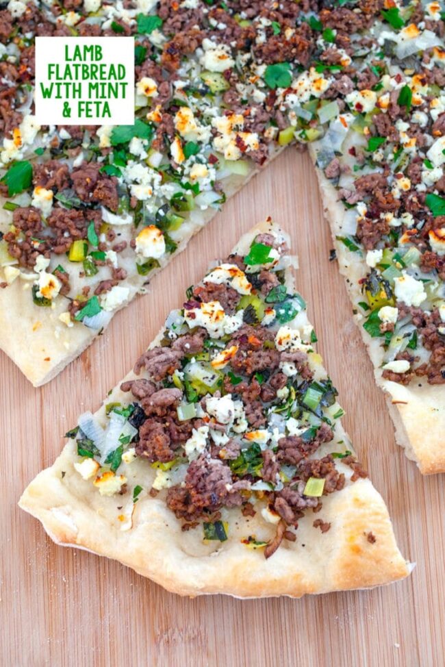 Lamb and Mint Flatbread