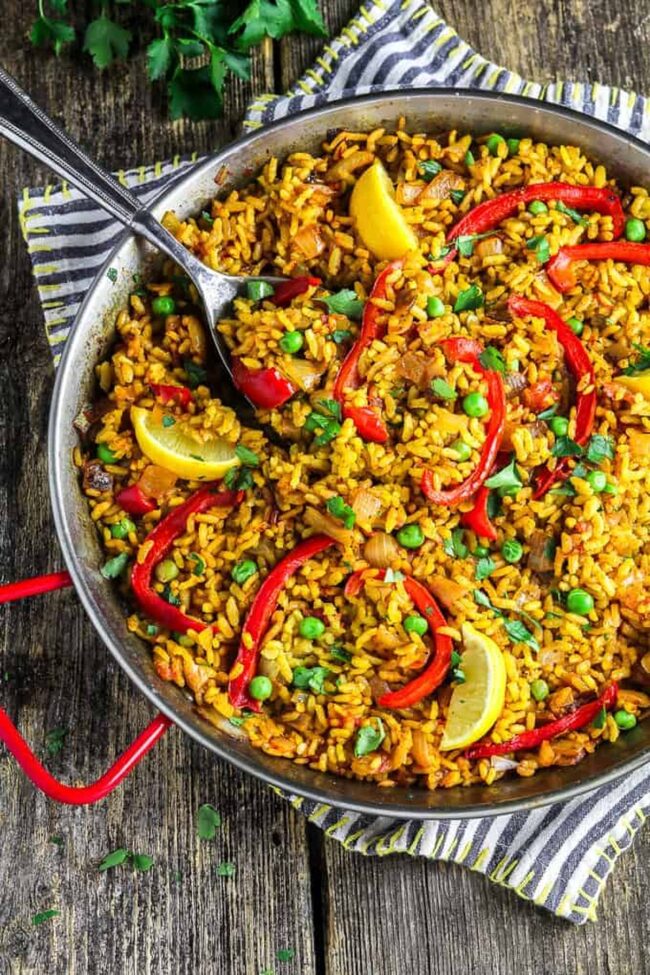 Vegetable Paella