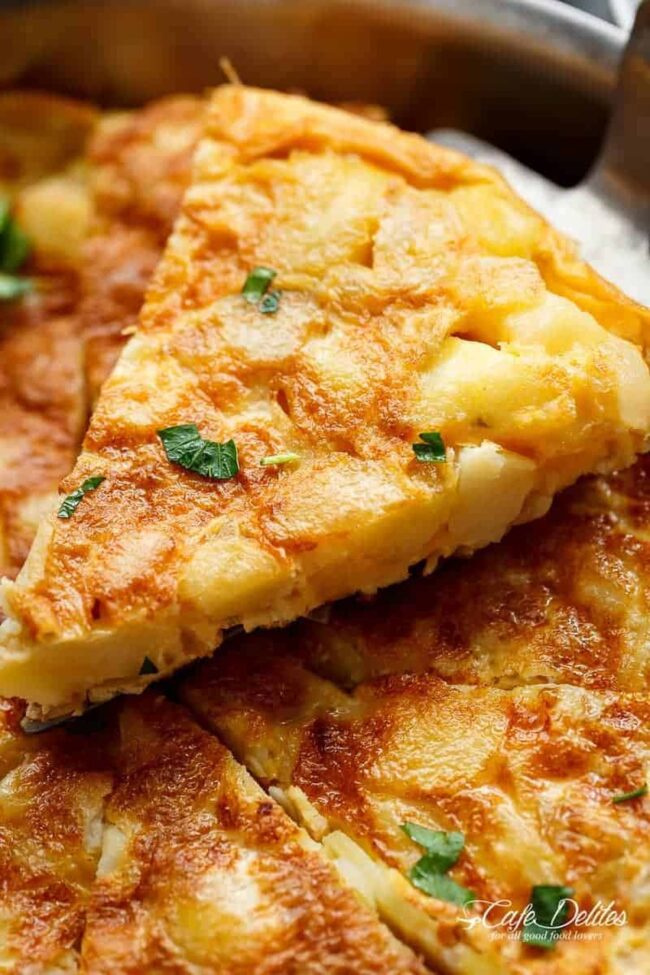 Spanish Omelet with Potatoes