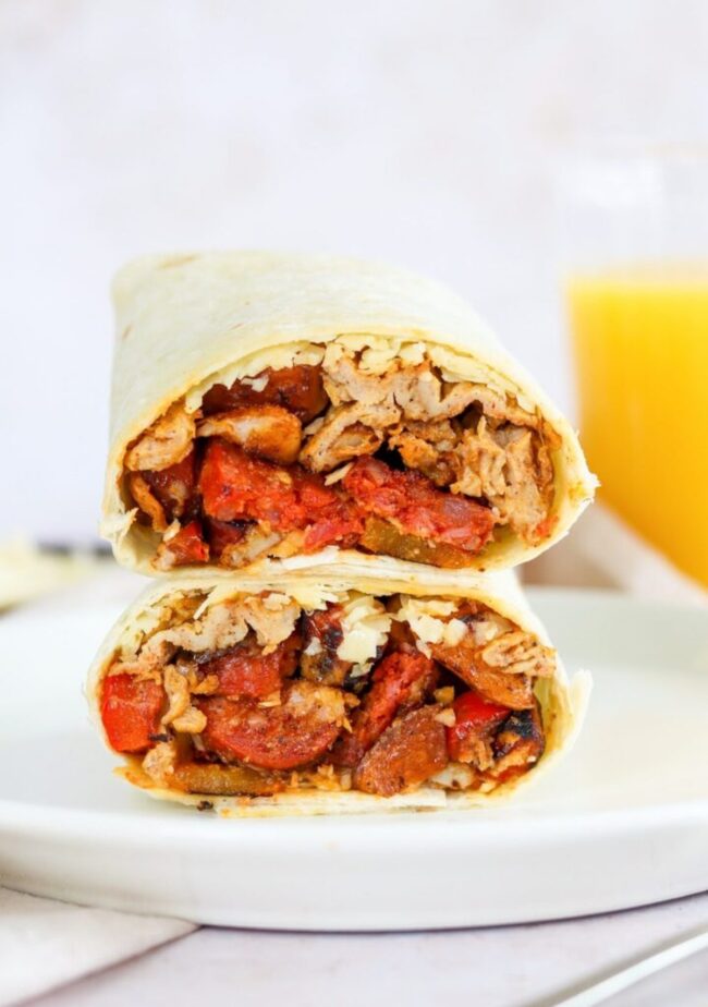 Chorizo Breakfast Burrito