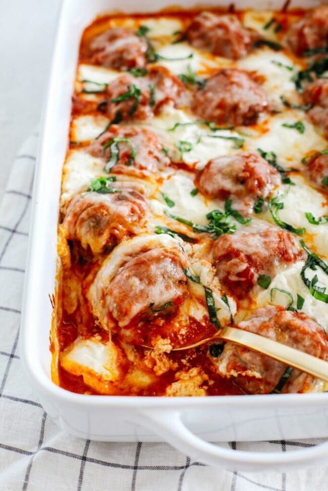 Keto Meatballs in Marinara