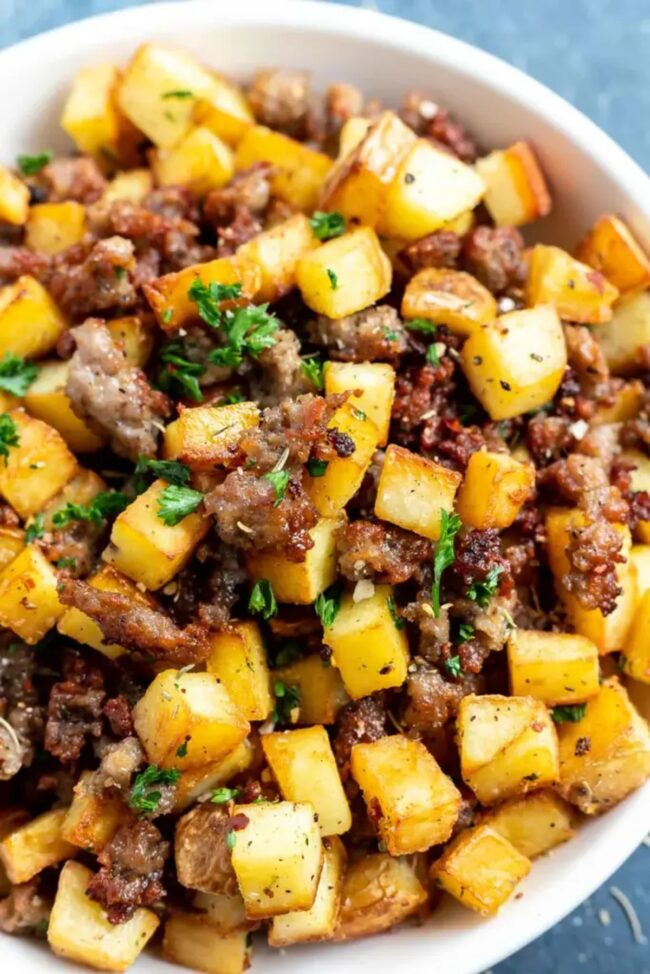 Sausage and Potato Hash