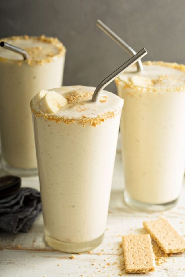 Creamy Banana Milkshake