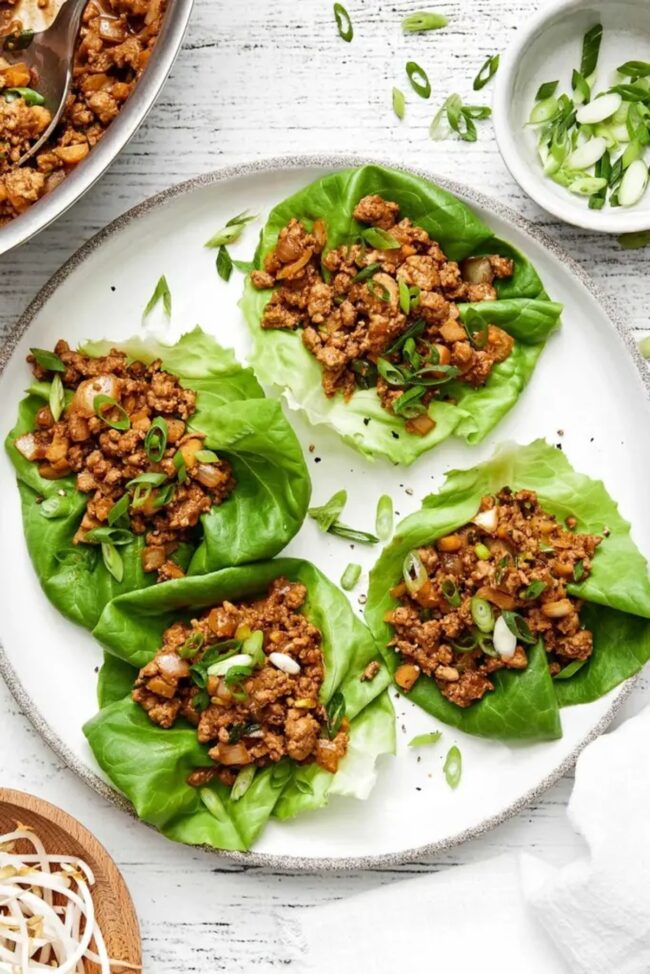 Asian Chicken Lettuce Wraps