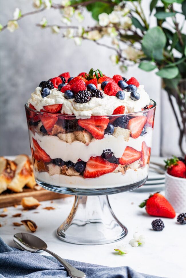 Mixed Berry Trifle