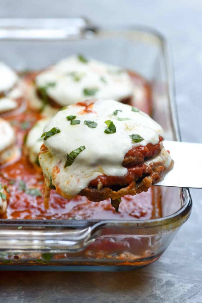 Baked Eggplant Parmesan