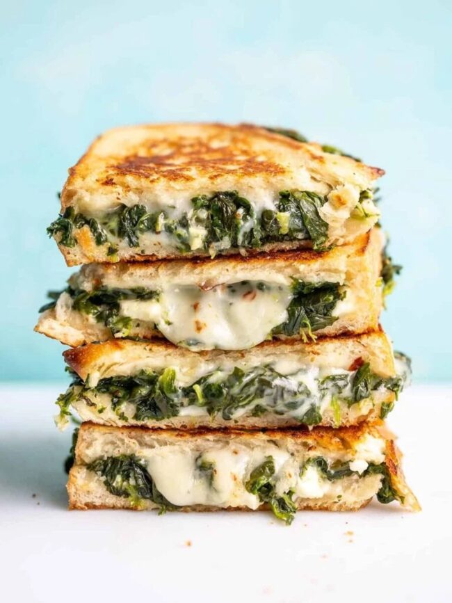 Spinach and Feta Panini