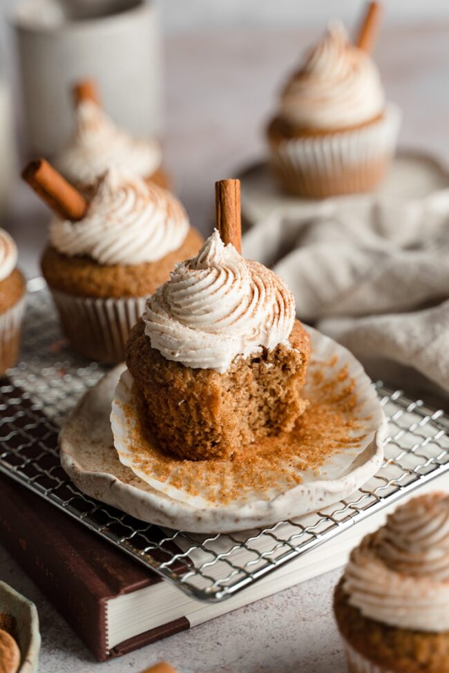 Chai Latte Cupcakes