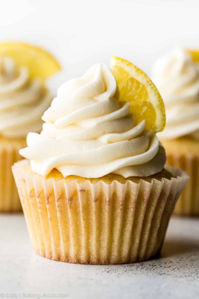 Lemon Zest Cupcakes