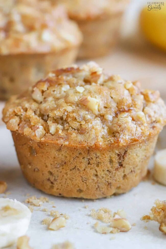 Banana Nut Cupcakes