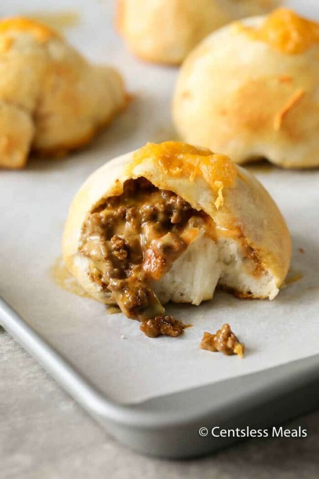 Biscuit Taco Pockets