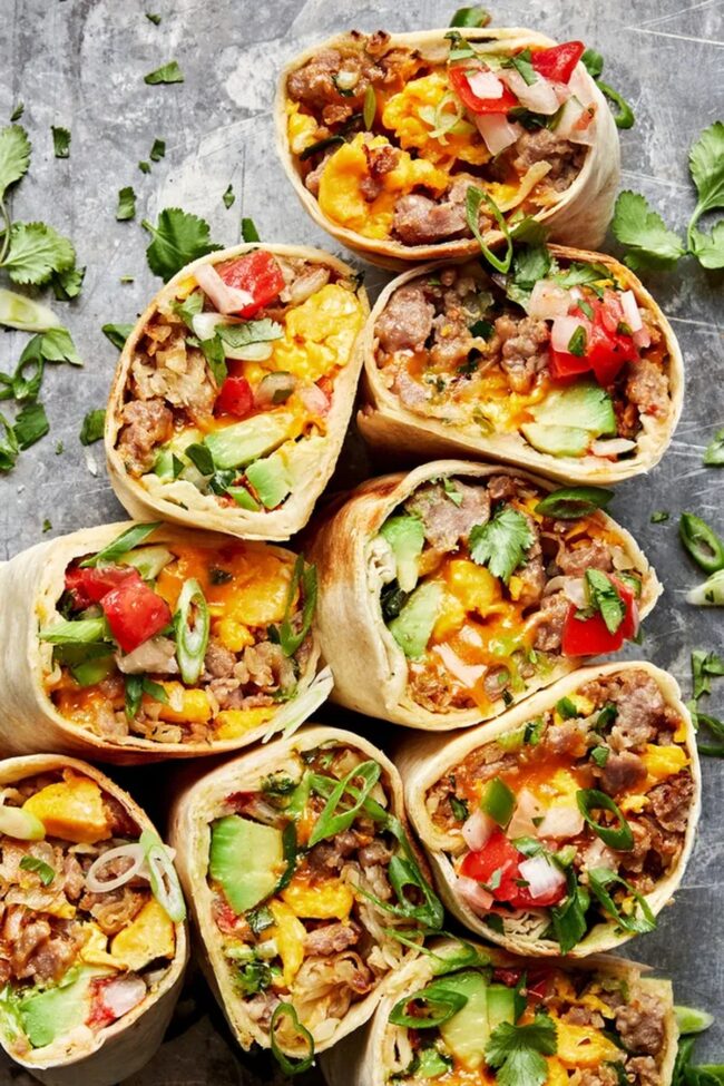 Breakfast Burritos