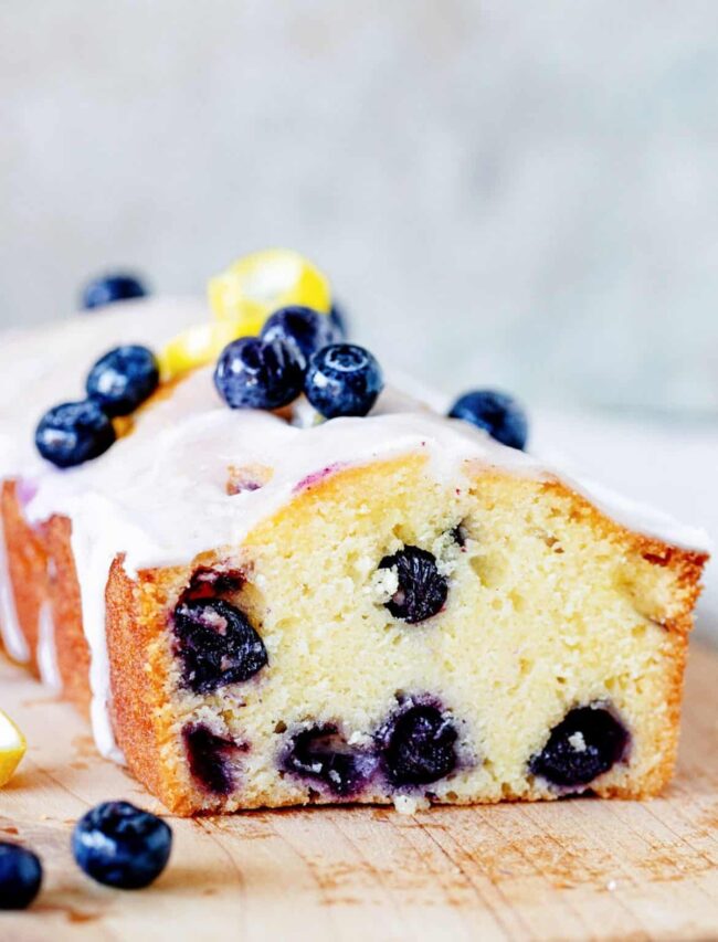 Blueberry Lemon Pound Cake