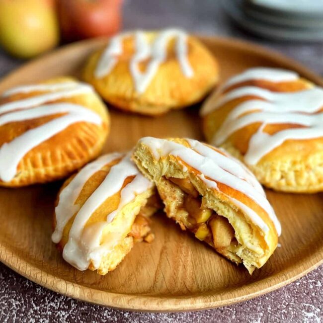 Canned Biscuit Apple Turnovers