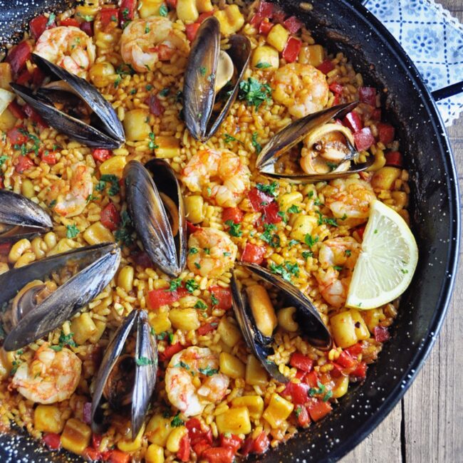 Seafood Paella