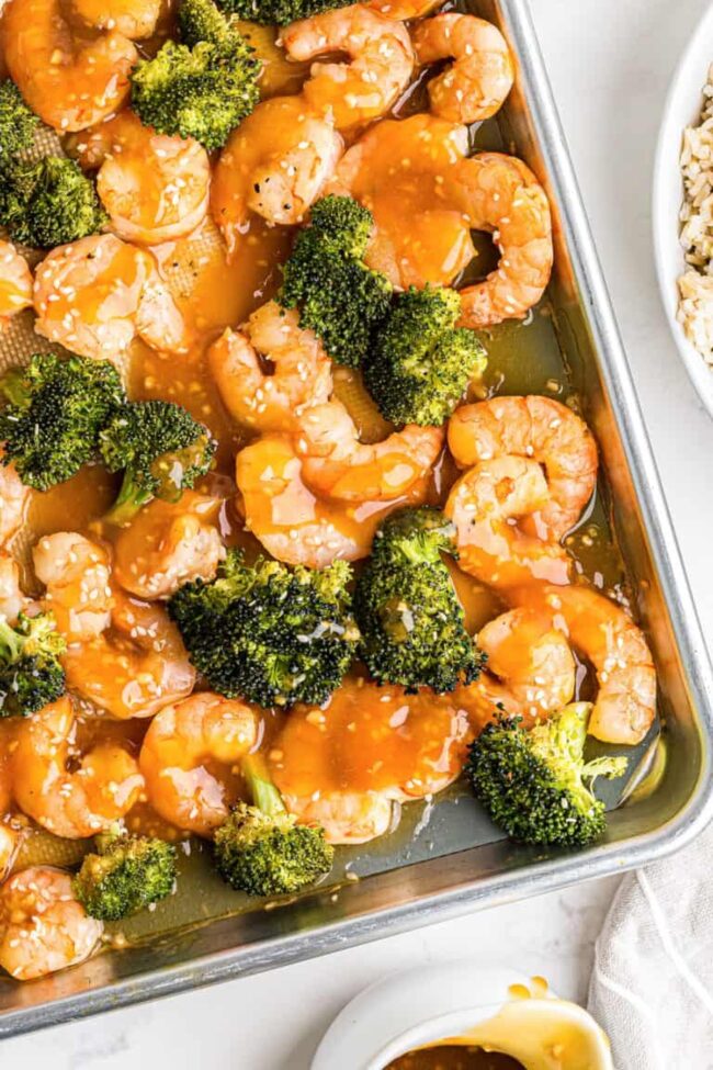 Asian Honey Garlic Shrimp