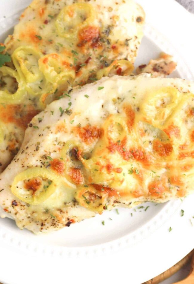 Italian Banana Pepper Chicken