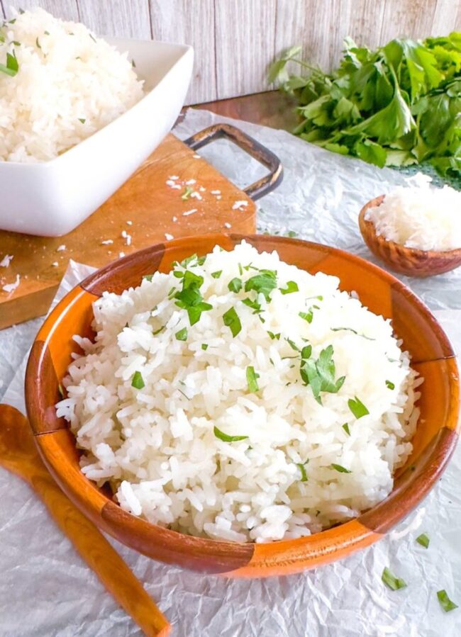 Coconut-Infused Jasmine Rice