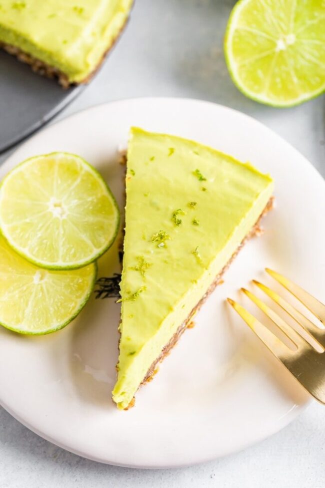 Lemon Avocado Tart