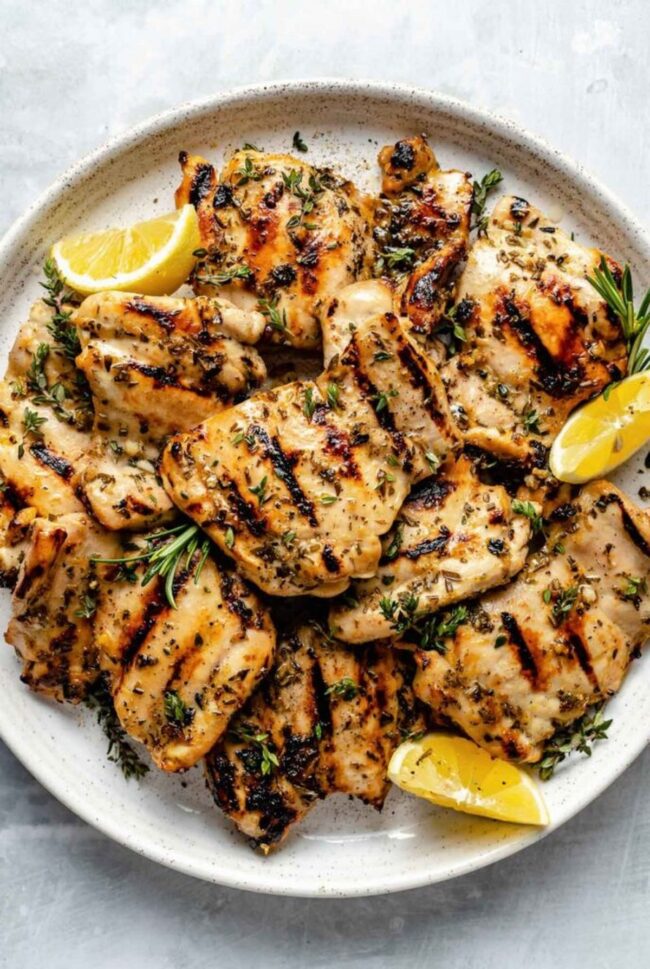 Grilled Lemon Herb Chicken