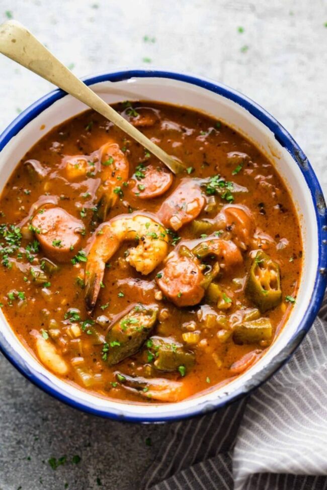 Sausage and Shrimp Gumbo