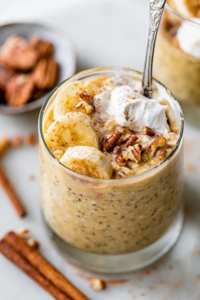 Pumpkin Spice Overnight Oats