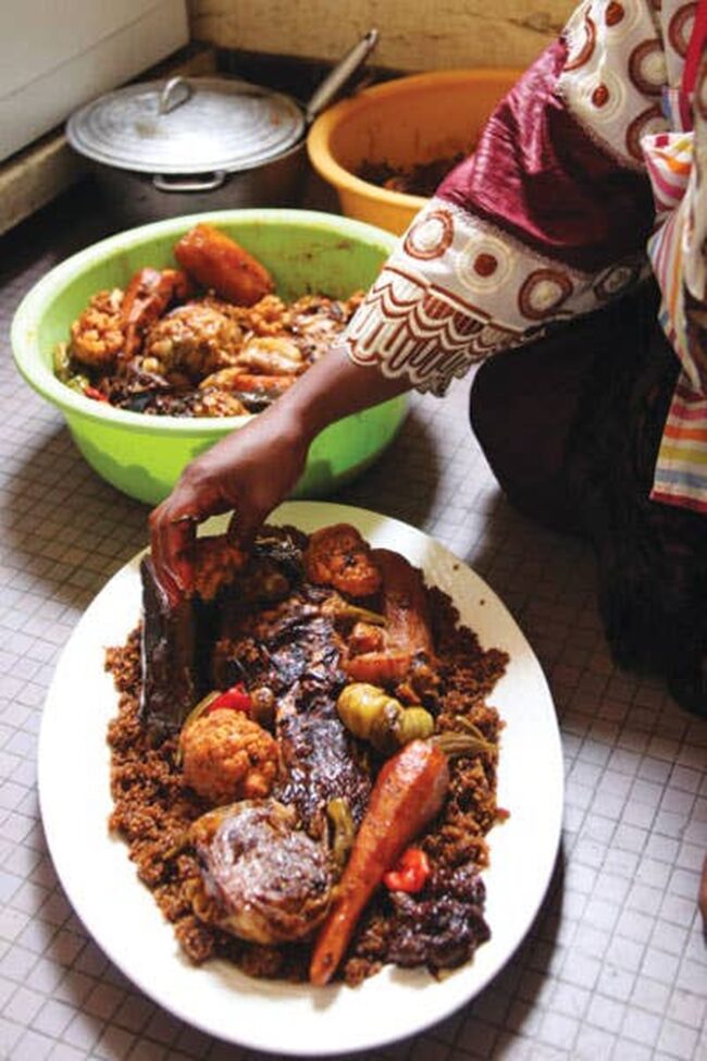 Senegal Fish and Rice (Thieboudienne)