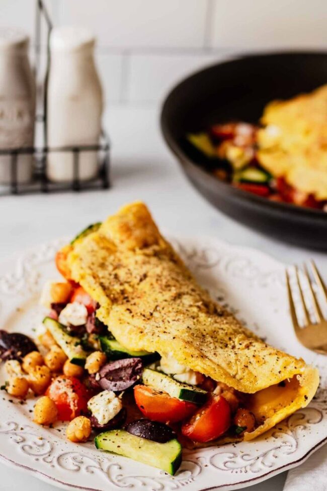 Greek Omelet with Feta