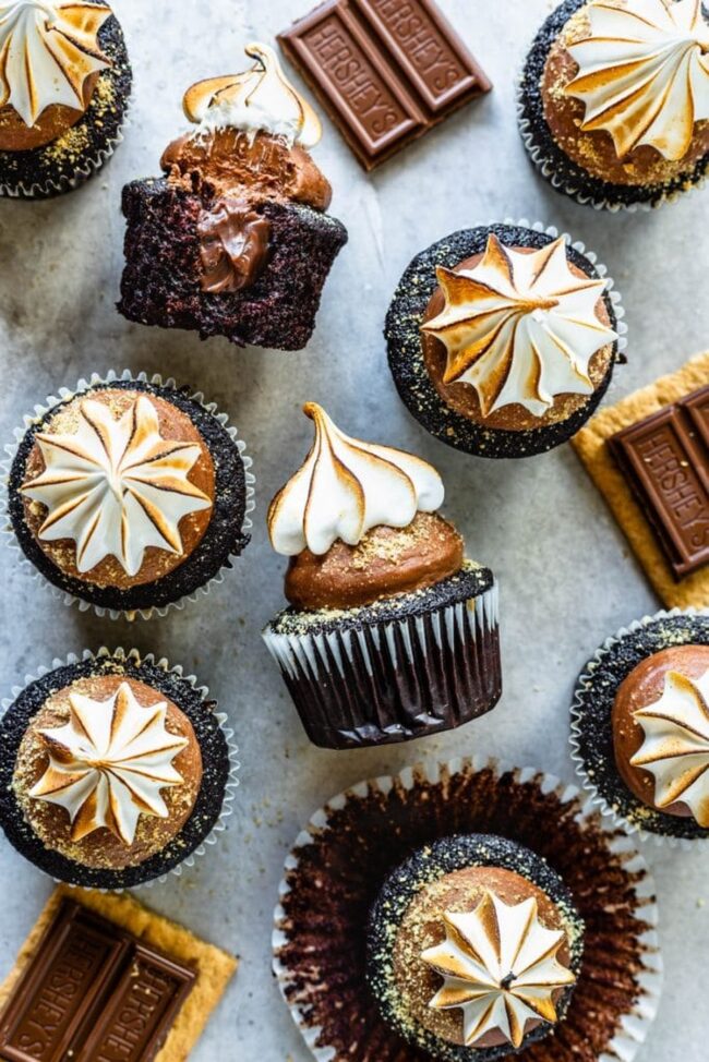 Smores Cupcakes