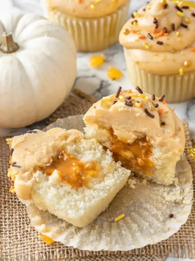 Butterscotch Cupcakes