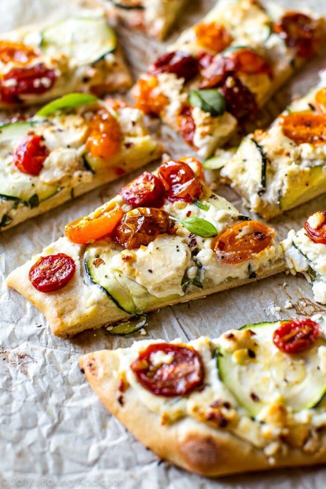 Herb and Ricotta Flatbread