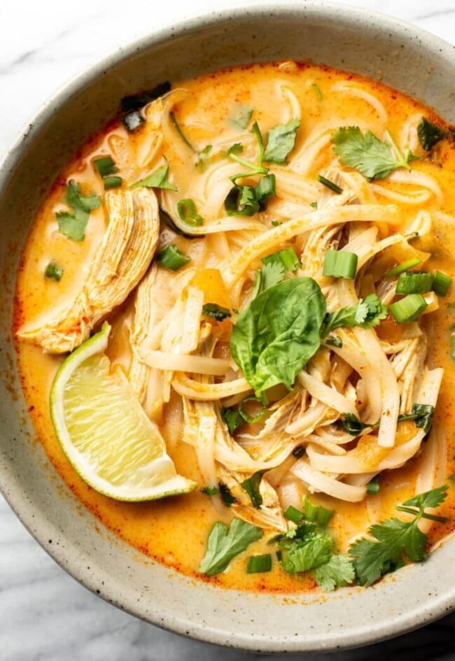 Thai Coconut Chicken Soup