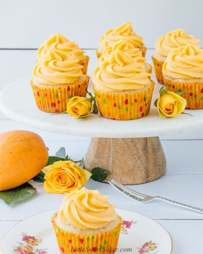 Mango Tango Cupcakes