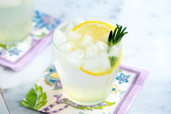 Rosemary Gin Fizz