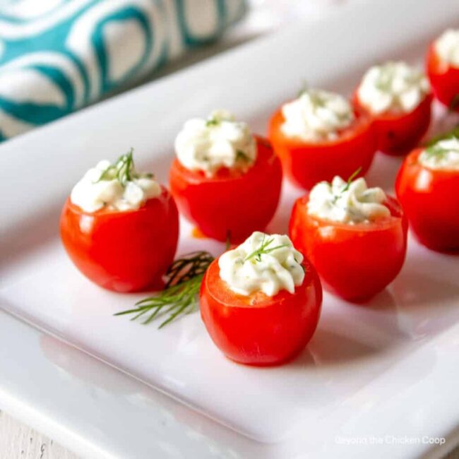 Stuffed Cherry Tomatoes