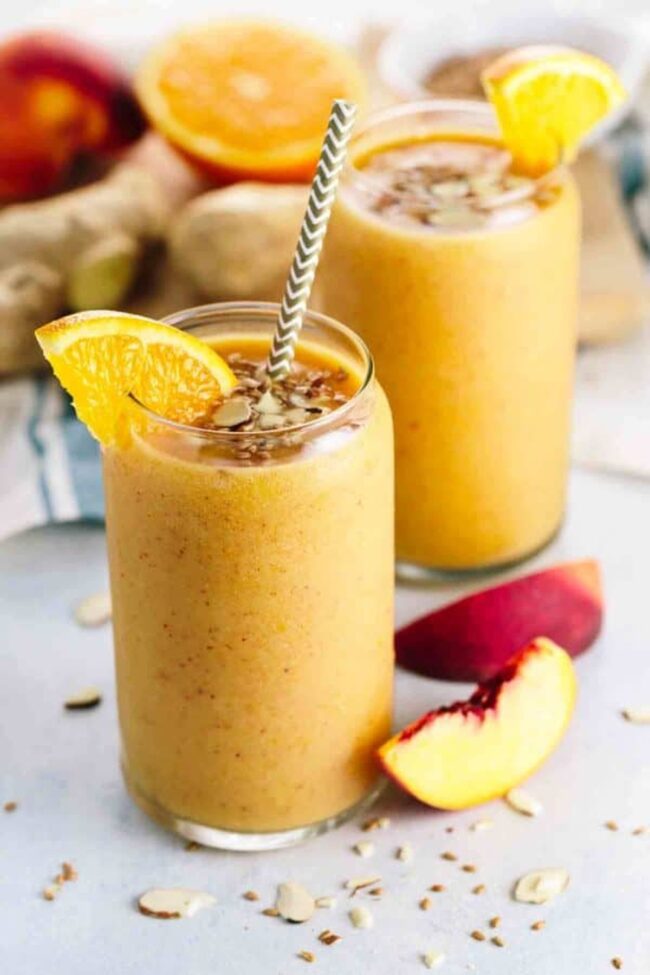 Ginger Peach Smoothie