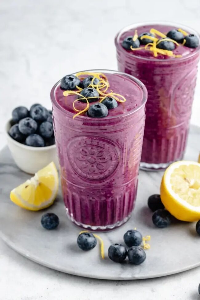 Lemon Blueberry Smoothie