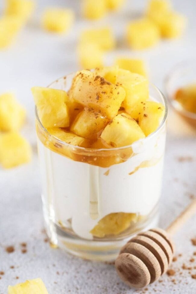 Cottage Cheese with Pineapple