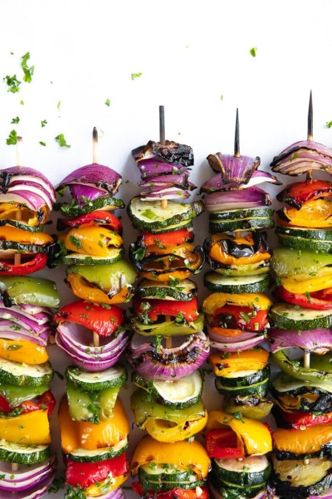 Grilled Vegetable Skewers