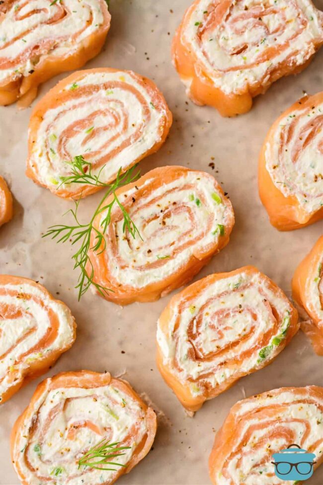 Salmon Pinwheels