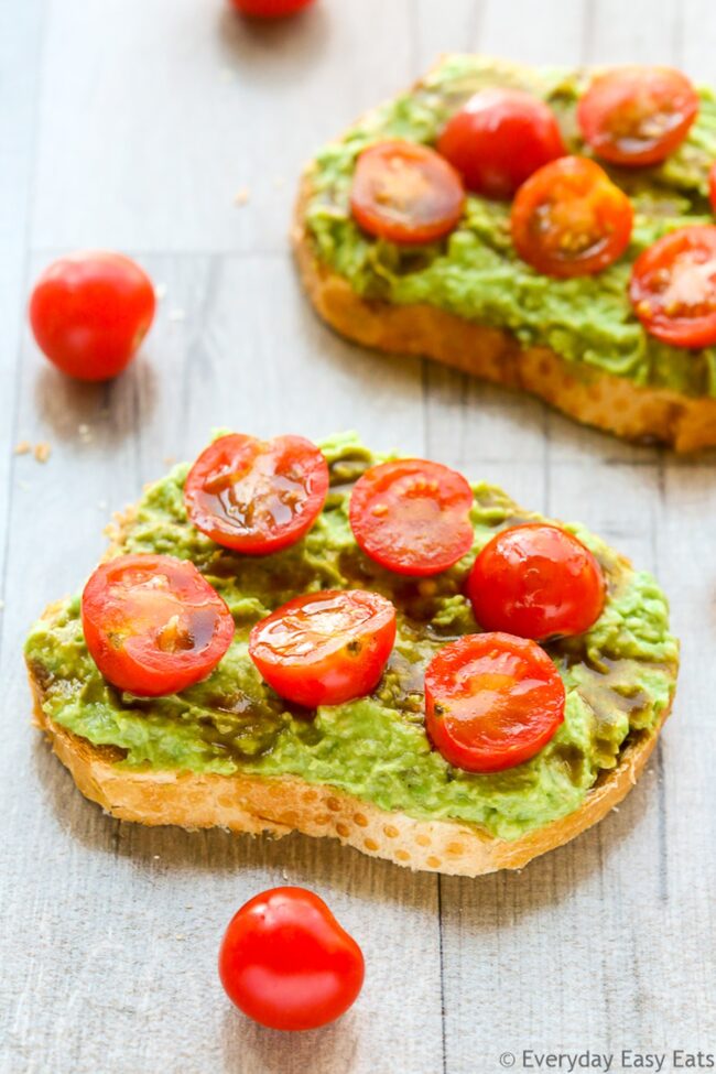 Avocado and Tomato Toast