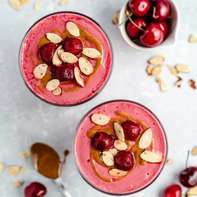 Cherry Almond Smoothie