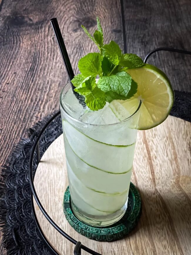 Lemon Mint Collins