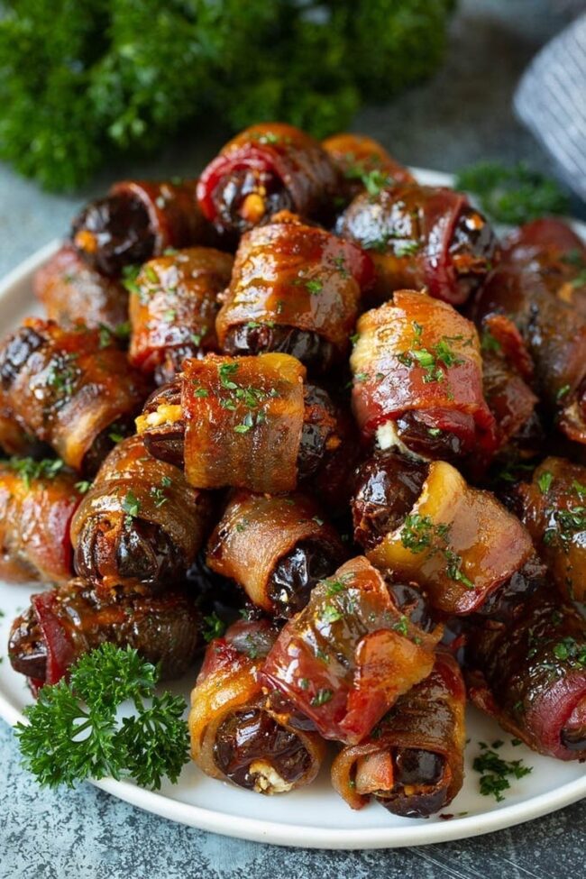 Bacon-Wrapped Dates