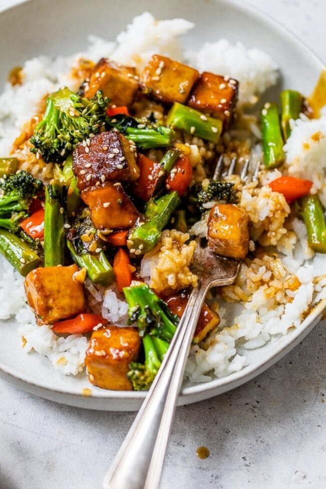 Vegetable Stir-Fry with Tofu