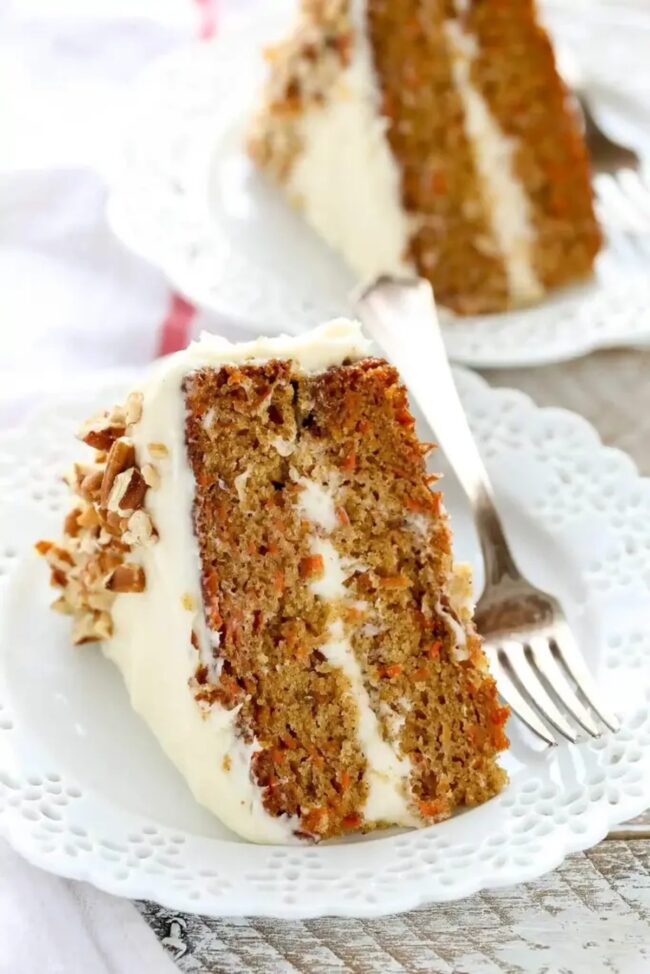 Carrot Cake with Cream Cheese Frosting